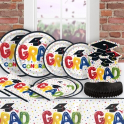 50% OFF: Fancy Balloon Grad Party Pack for 16
